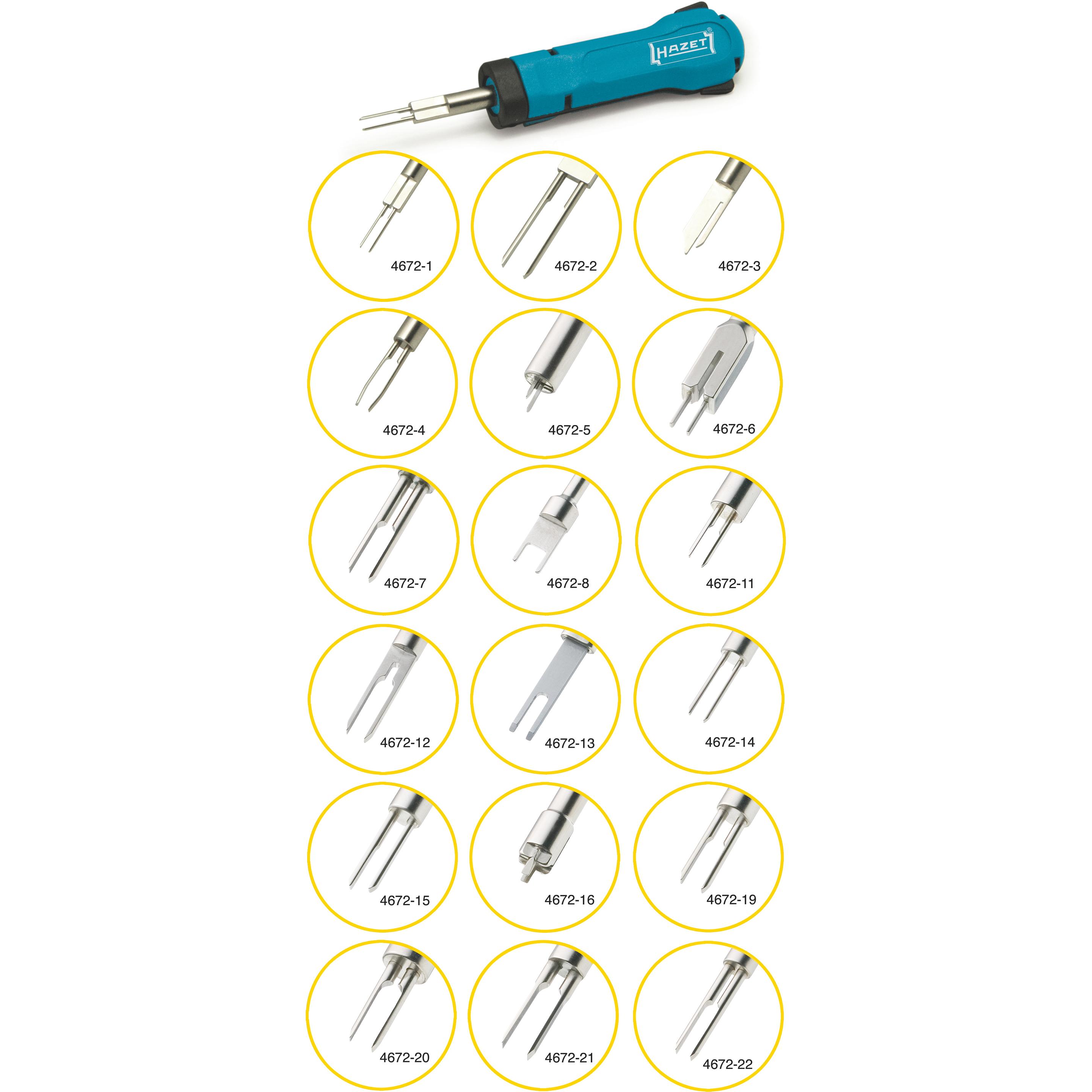 Thumbnail - HAZET, Fahrzeug Werkzeug, SYSTEM-KABEL-Entriegeler 4672-