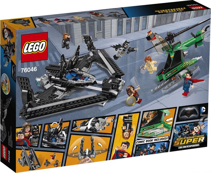 Produktbild LEGO Super Heroes Helden der Gerechtigkeit: Duell in der Luft (76046, LEGO DC)