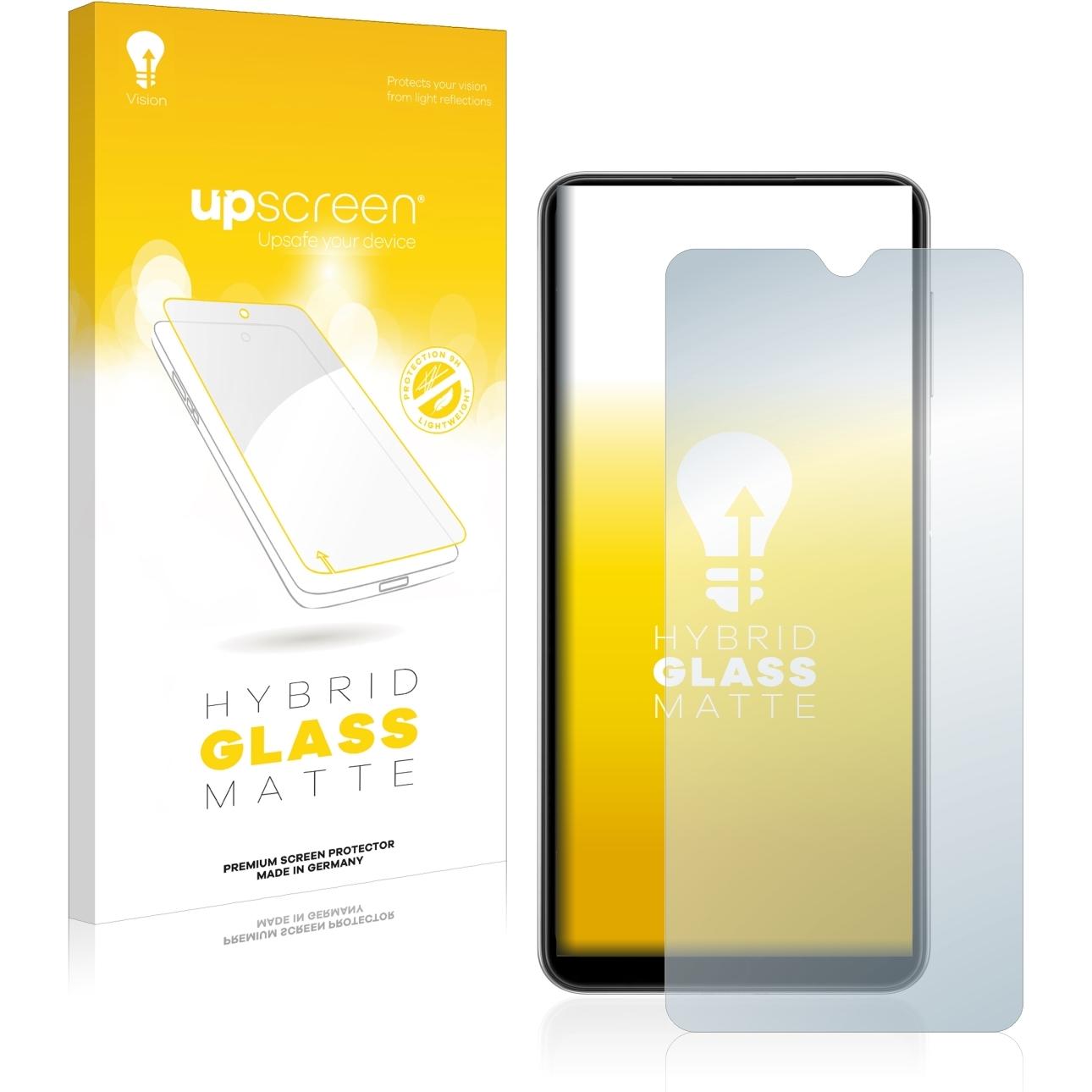 upscreen Reflection Shield Panzerglasfolie Matt (1 Stück, Samsung Galaxy A32 5G), Smartphone Schutzfolie, Grau