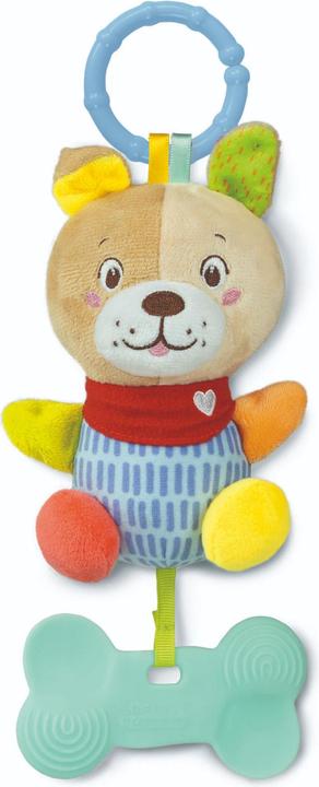 Clementoni Bébé - chien en peluche hochet