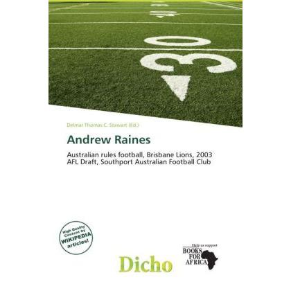Andrew Raines, Ratgeber