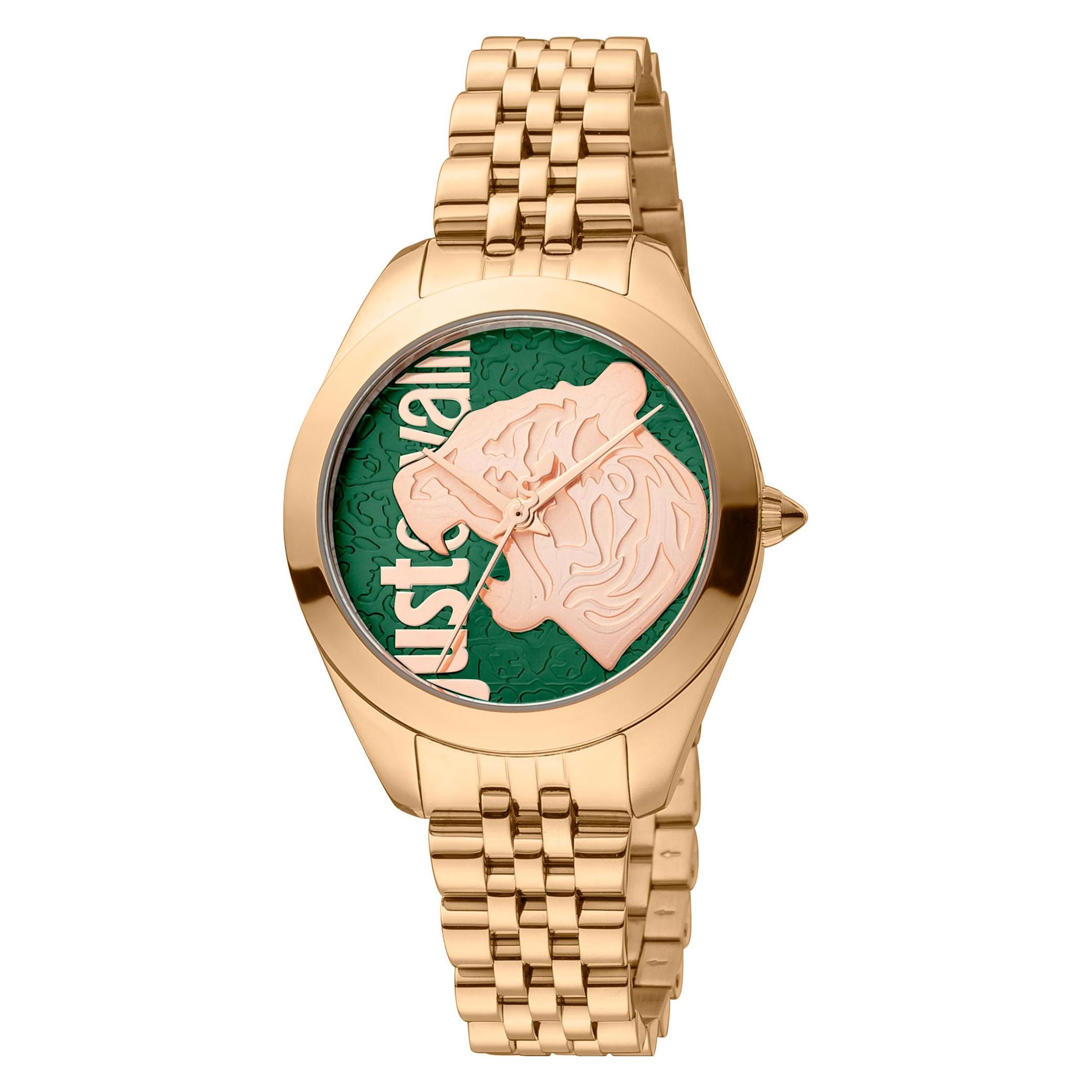 Just Cavalli, Horloge, Animalier Pantera - JC1L210M0165, Rood, (32 mm)