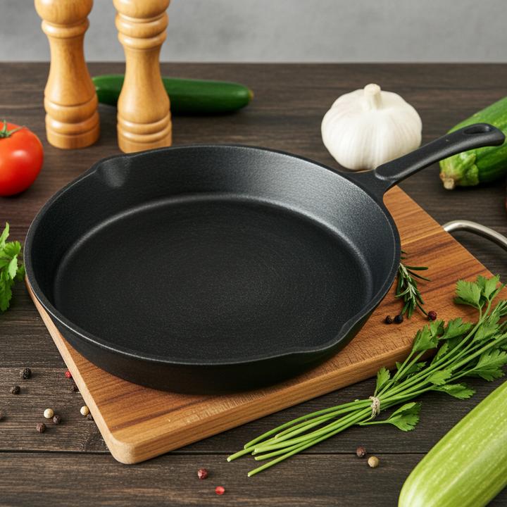 Produktbild Kinghoff 26cm Frying pan KH-2252 (Bratpfanne, Gusseisen, 26 x 4.50 cm)