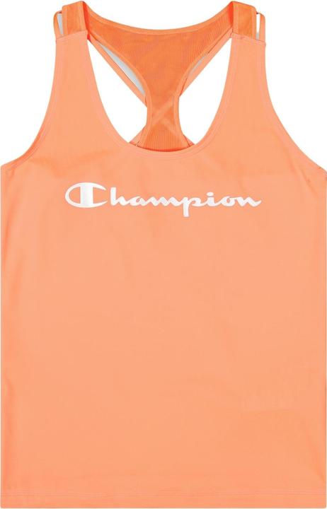 Immagine prodotto Champion Top Körpernahes Sport-Bustier mit Ringerrücken und Printlogo-Schriftzug (XS)
