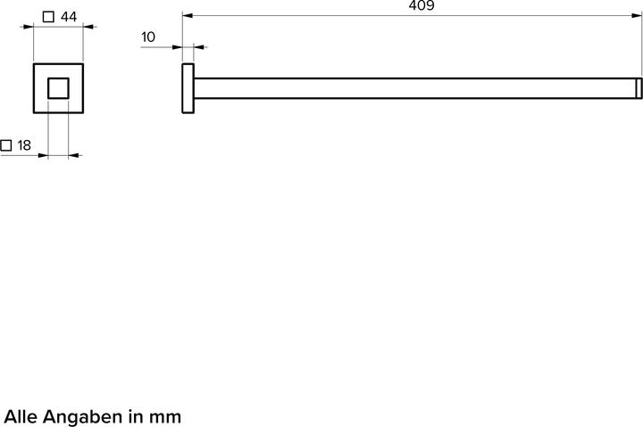 Productafbeelding Chris Bergen Handdoekhouder