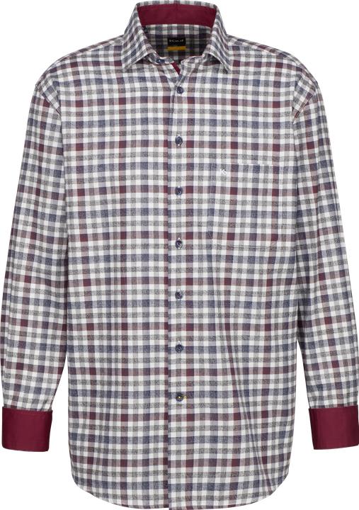 Produktbild Kauf Verona Kent modern fit Langarm mit Kontrast in Leichtflanell (L)