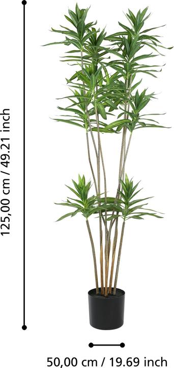 Image du produit EGLO Plante artificielle en pot (125 cm)
