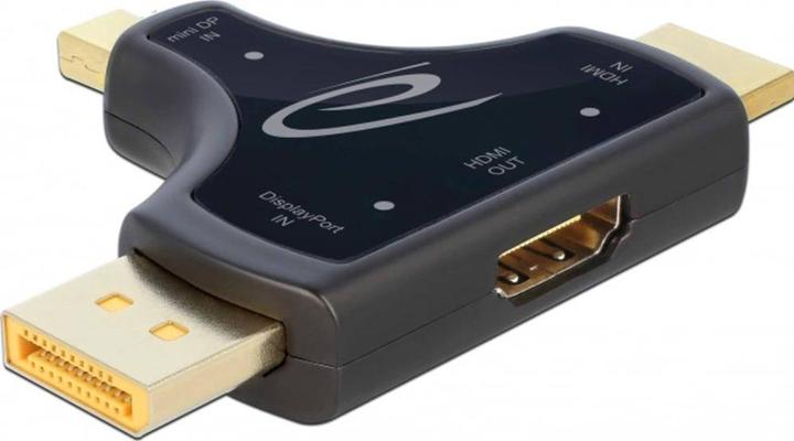 Produktbild Delock Monitoradapter DP miniDP HDMI (HDMI, 6.90 cm)