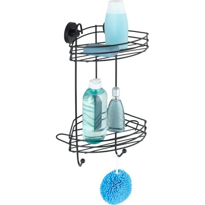 Wenko, Duschablage, Vacuum-Loc Eckregal 2 Etagen