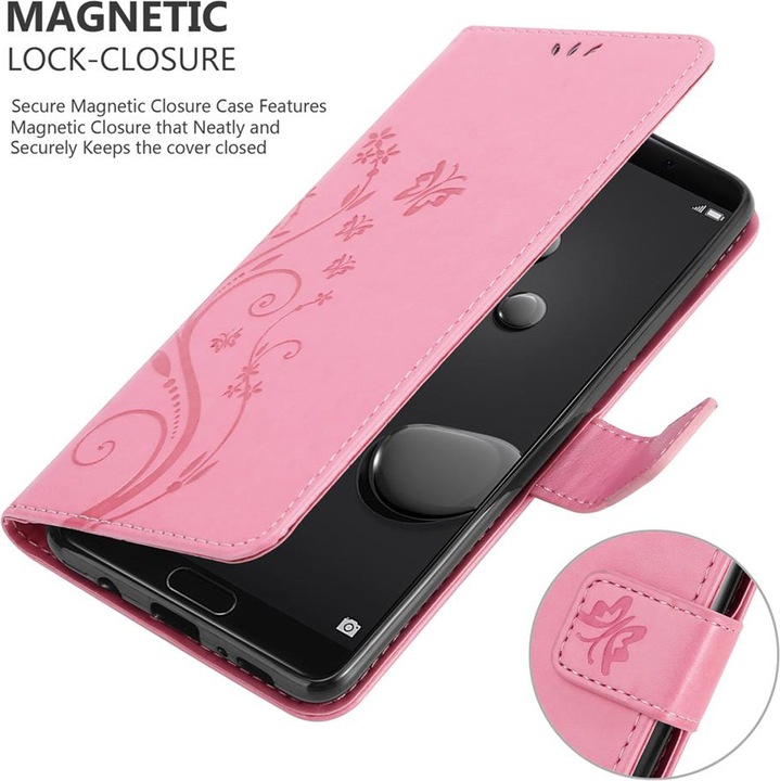 Actual product image Cadorabo Case Flower Book (Mate 10, Huawei Nova 2i)