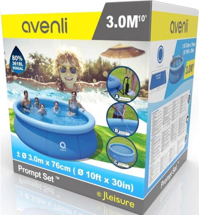 Productafbeelding Jilong Zwembad Set (Ø 300 x 76 cm)