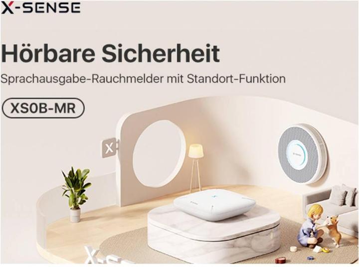Actual product image X-Sense XS0B-MR31 3 1 RF-Rauchmelder-Set mit Gateway