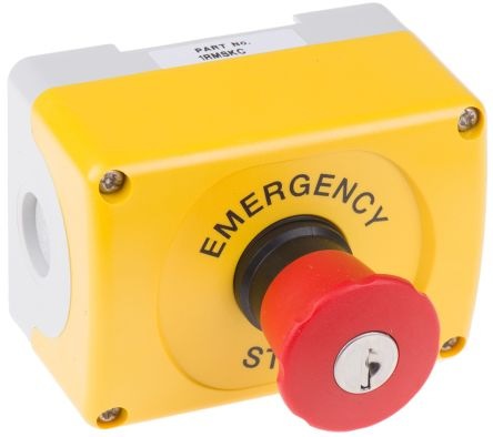 Immagine prodotto ABB Stop emergenza a rilascio chiave 1NO+1NC