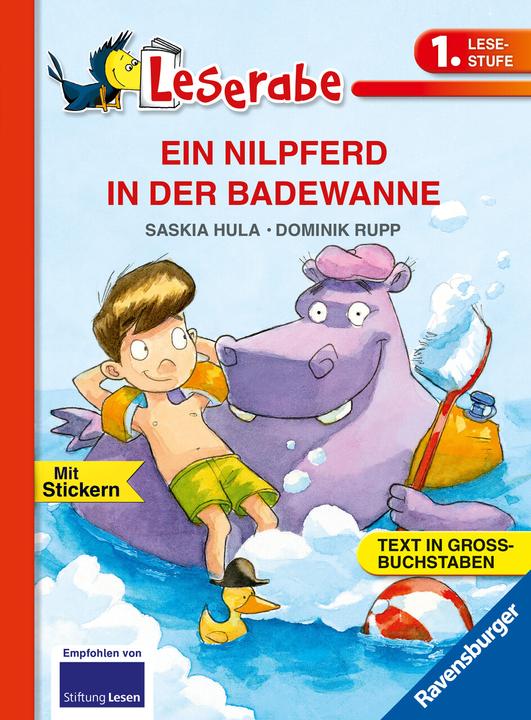Produktbild Ravensburger Ein Nilpferd In Der Badewanne (Deutsch, Dominik Rupp, Saskia Hula, 2018)
