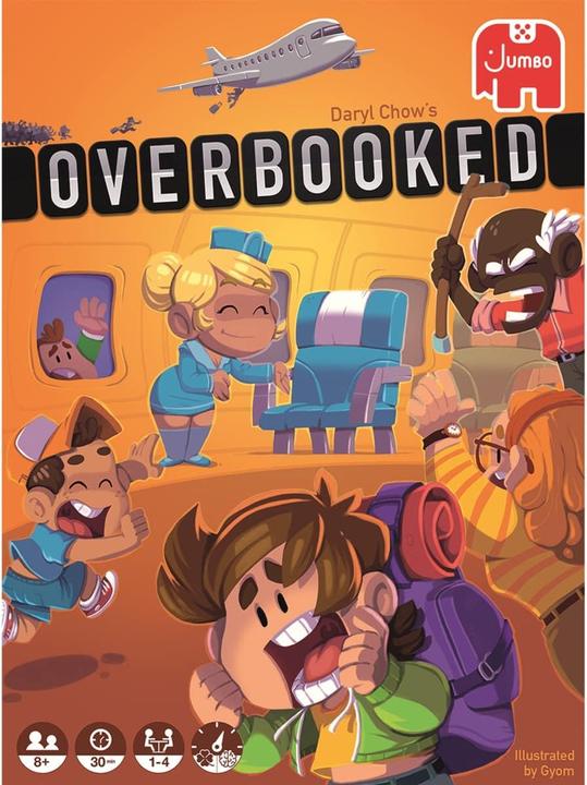 Image du produit Jumbo Overbooked (Allemand, Français, Anglais, Néerlandais)