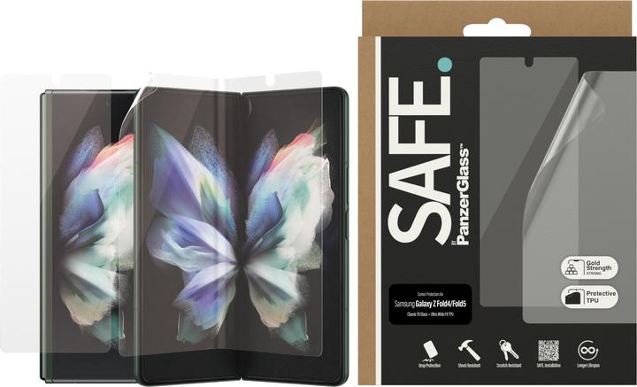 Produktbild Safe Classic Fit Glass + Ultra-Wide Fit TPU (1 Stk., Samsung Galaxy Z Fold4)