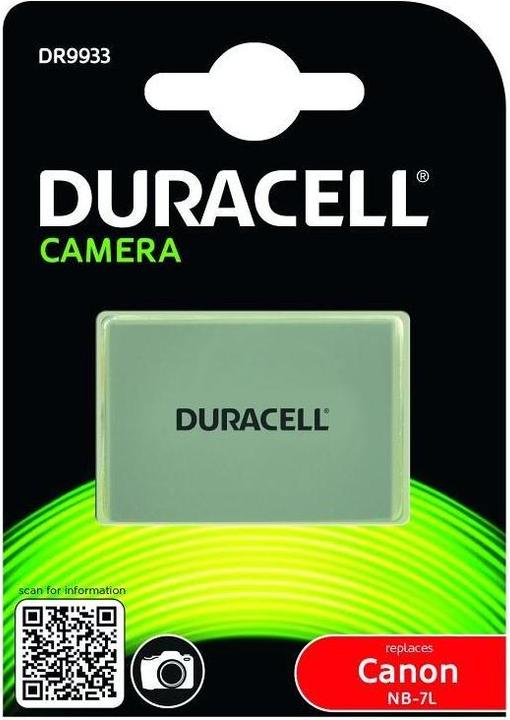 Produktbild Duracell Lithium-Ionen-Akku NB-7L, 1000 mAh (Kamera Akku)
