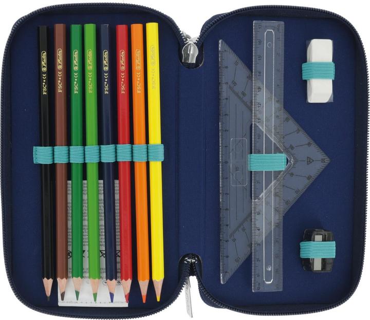 Actual product image Herlitz TriCase 31 pcs Deep Ocean