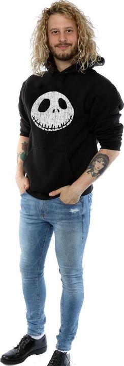 Immagine prodotto Disney Nightmare Before Christmas Jack Cracked Face Felpa con Cappuccio Uomo (XL)