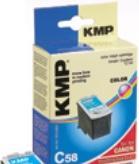 Produktbild KMP C58 Tintenpatrone color kompatibel mit Canon CL-41 (M, C, Y)