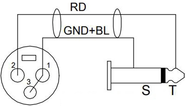 Produktbild Enova XLR F Jack Kabel - XLR Adapterkabel asymmetrisch 2 pin 7 Meter (7 m, XLR)
