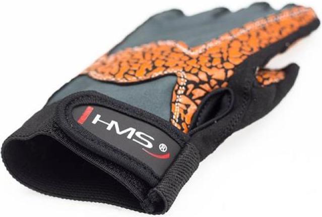 Produktbild HMS Turnhandschuhe Orange/Grau rM (M)