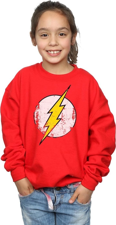 Produktbild Flash Distressed Logo Sweatshirt Mädchen (140, 146)
