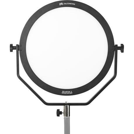 Falcon Eyes Bi-Color LED Lampe Sophiez SO-48TD auf 230V, Dauerlicht, Schwarz