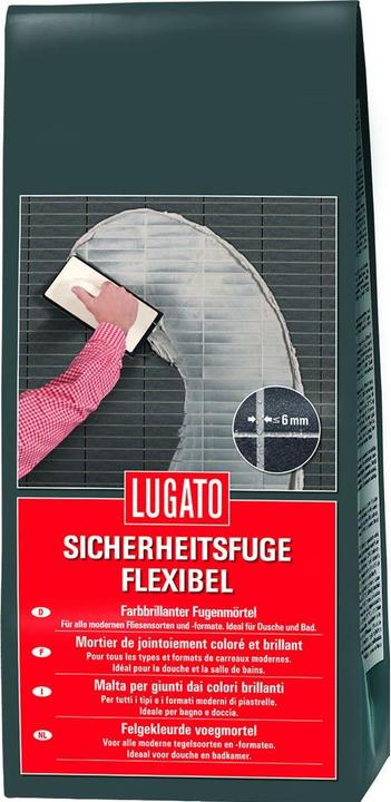 Produktbild Lugato Sicherheitsfuge flexibel (1 kg, Grau)