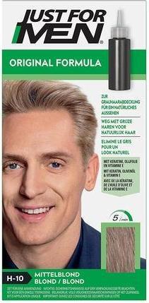 Actual product image Just For Men Care Tinting Shampoo Natural Sandy Blonde 60ml H10 (60 ml, Liquid shampoo)