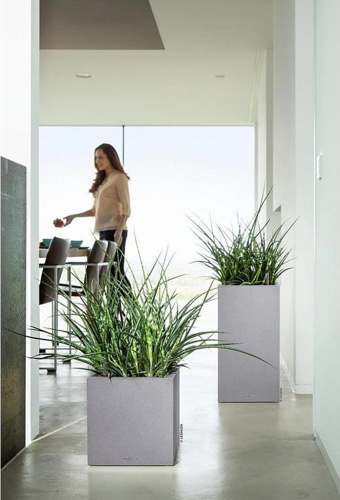 Actual product image Lechuza Planter Canto Stone 30 High (30 x 30 x 56.80 cm)