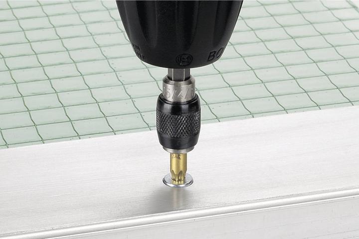 Actual product image wolfcraft wolfcraft 1 bit holder w. quick-change chuck l=52 (52 mm)