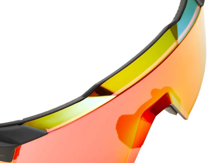 Image du produit 100% Aerocraft - Soft Tact Black - HiPER Red Multilayer Mirr (Soft Tact Black, Miroir HiPer Red Multilayer Mirror)