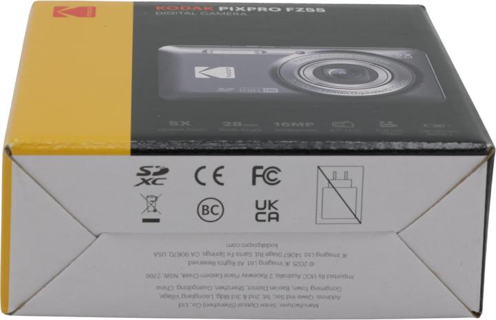 Actual product image Kodak Pixpro FZ55 (5.1 - 25.5 mm, 16.35 Mpx, 1/2,3'')