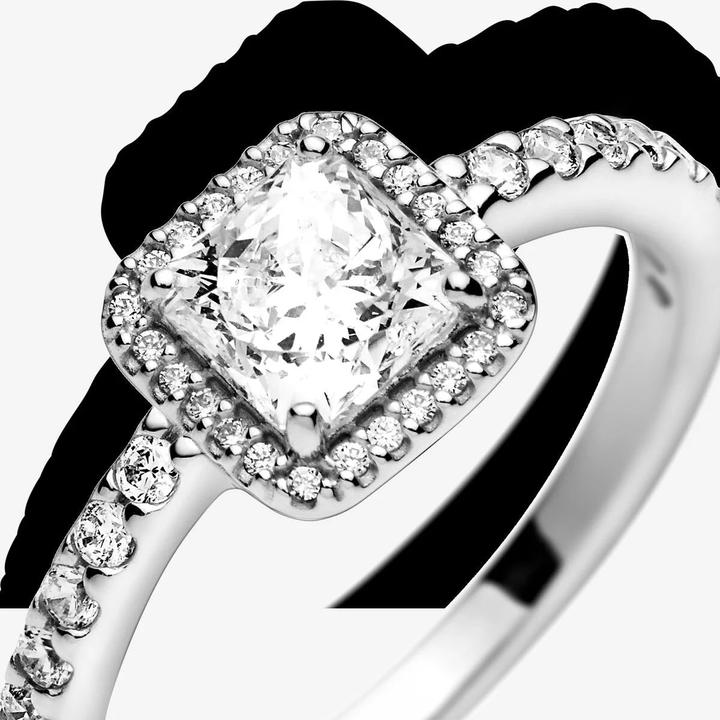 Immagine prodotto Pandora Anello quadrato scintillante radiante (54, 925 Argento)