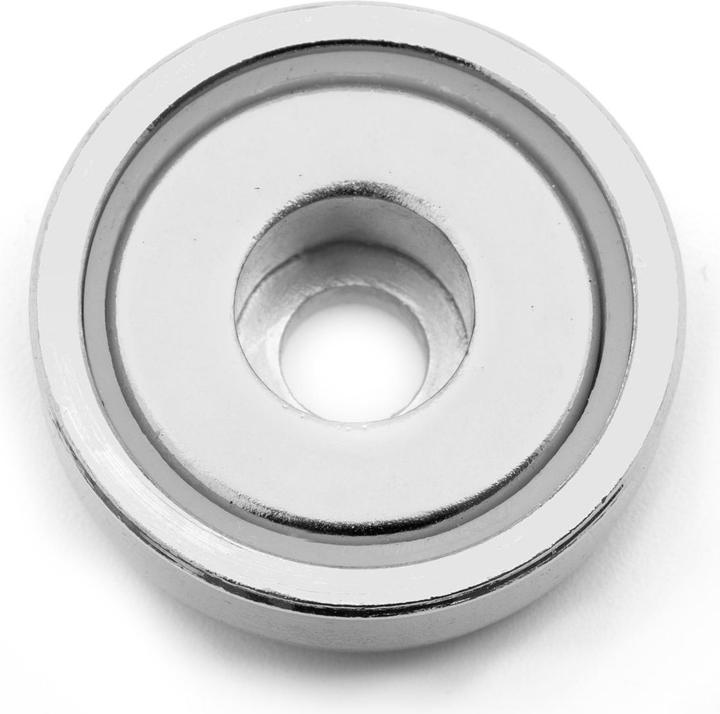 Image du produit Supermagnete Aimant en pot avec perçage cylindrique (5x)
