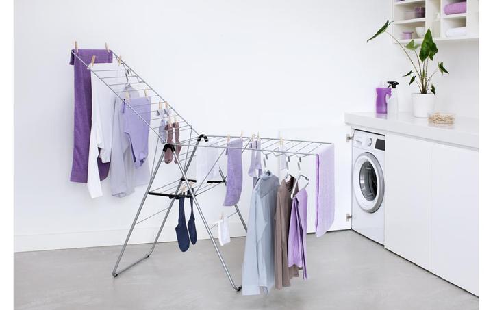 Actual product image Brabantia HangOn 25 m Stand Dryer, Black (25 m)