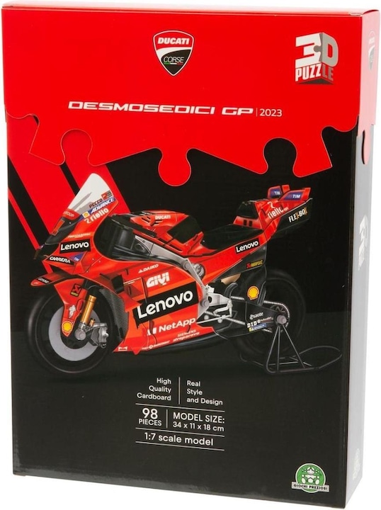 Immagine prodotto Grandi Giochi PUZZLE 3D - DUCATI DESMOSEDICI 120 pz. (120 pezzi)