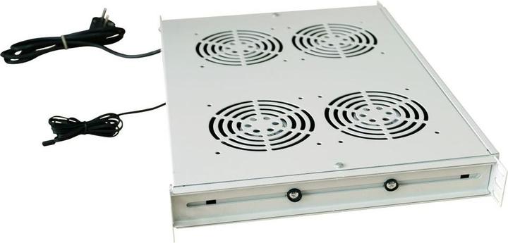 Actual product image Allnet Accessories Rack Fan Panel Grey