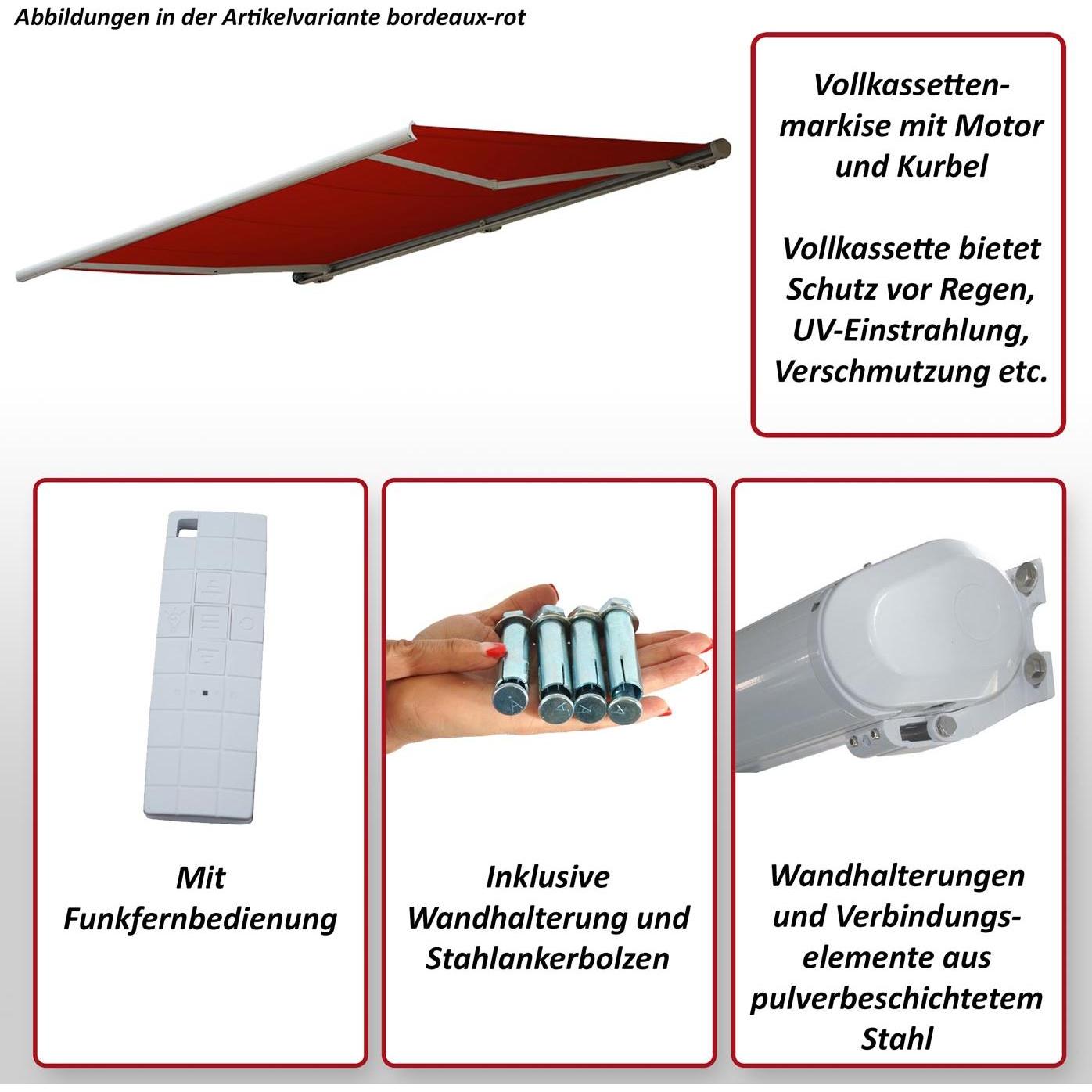 Thumbnail - MCW, Markise, H124-5x3-oV (5 m)