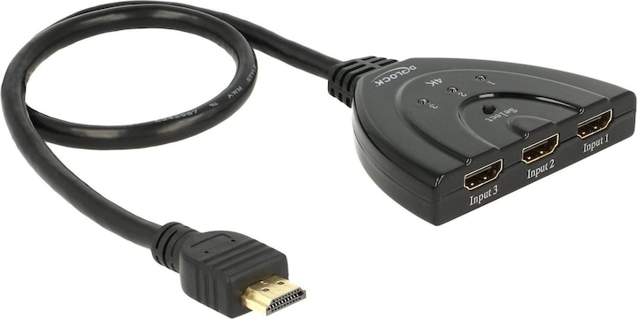 Delock Commutateur HDMI 4K UHD