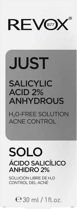Actual product image Revox JUST salicylic acid 2% anhydrous 30ml (30 ml)