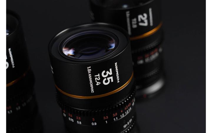 Actual product image Venus Optic Fixed Focal Length Nano S35 Prime Kit (Amber) - DJI DL (Dji DL Mount)