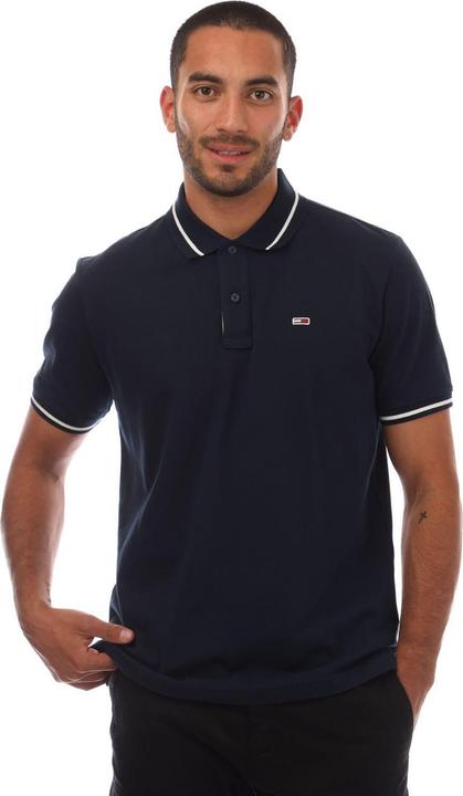 Produktbild Tommy Jeans Poloshirt Mit kontrastfarbenen Streifen Regulär (M)