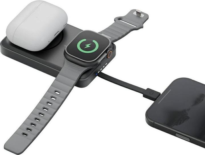 Actual product image Energea Induction PowerBank MagPac Pro 35S 3C 10000mAh Magsafe black (10000 mAh, 30 W)