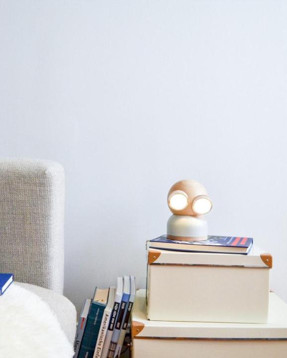 Produktbild Kubbick Mr Watt Goggle Lampe en Bois et Blanc