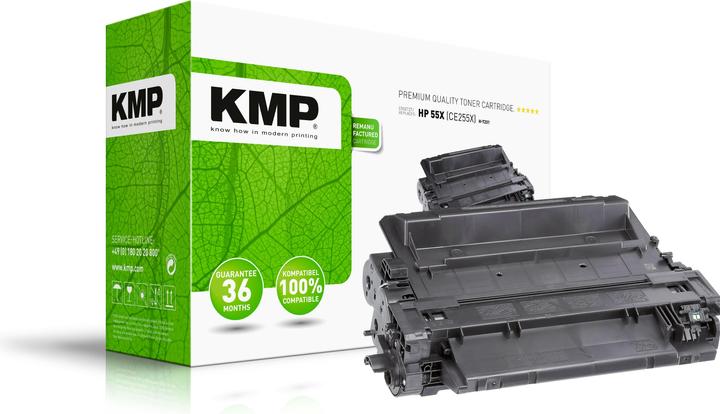 Actual product image KMP Toner replaces HP55X (CE255X) (FC)