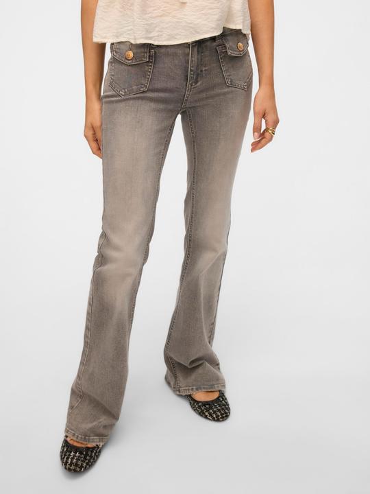 Actual product image Vero Moda VMJEAN Niedrige Taille Ausgestellt Jeans Ausgestellt (XS)