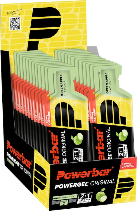 Actual product image Powerbar PowerGel Original (Green Apple, Caffeine, 24 pcs., 984 g)