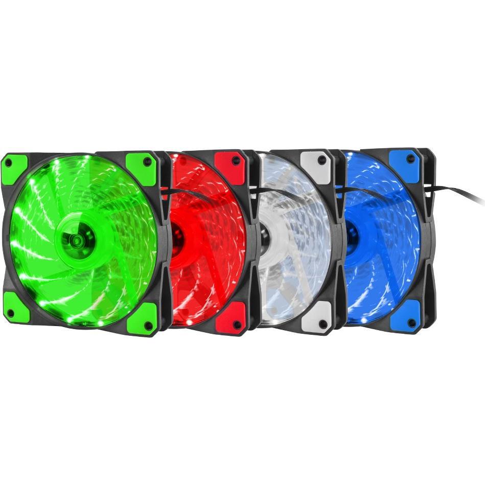 Genesis Hydrion 120 Computergehäuse Ventilator (120 mm), PC Lüfter, Schwarz